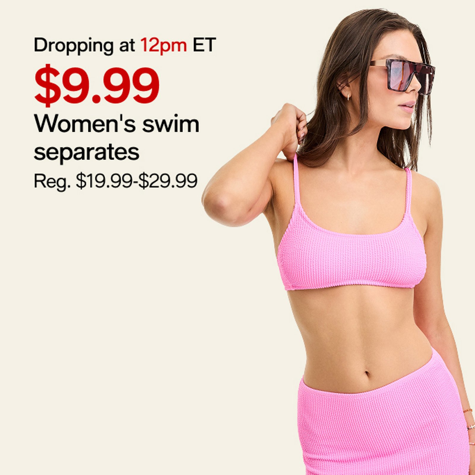  $9.99 Women's swim seperates